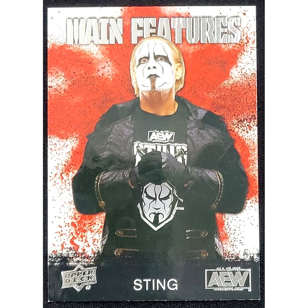 2021 UPPER DECK AEW STING‎ MAIN FEATURES